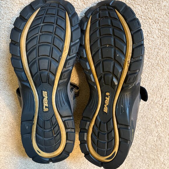 Teva Shocpad Hiking Sport Sandals Men's Size 10 Brown 1001116 - Picture 8 of 10